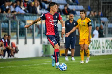 Cagliari Calcio 'dan Alessandro Di Pardo İtalya' nın Cagliari kentinde oynanan maçta Cagliari Calcio ile AC Pisa maçında, 12 Kasım 2022 - Fotoğraf: Luigi Can