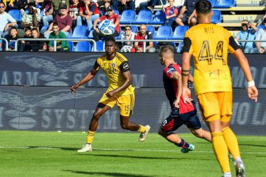 Pisa Spor Kulübü 'nden İdrissa Toure İtalya' nın Cagliari şehrindeki Unipol Domus maçında Cagliari Calcio ile AC Pisa maçında, 12 Kasım 2022 - Fotoğraf: Luigi Can