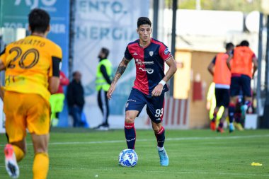 Cagliari Calcio 'dan Alessandro Di Pardo İtalya' nın Cagliari kentinde oynanan maçta Cagliari Calcio ile AC Pisa maçında, 12 Kasım 2022 - Fotoğraf: Luigi Can