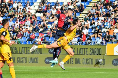 Cagliari Calcio takımından Alessandro Deiola İtalya 'nın Cagliari kentinde oynanan Cagliari Calcio-AC Pisa maçında 12 Kasım 2022 - Fotoğraf: Luigi Can