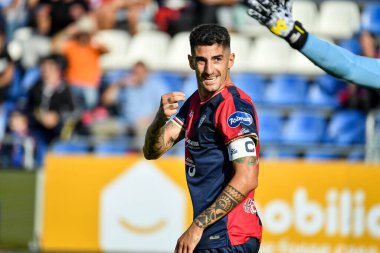 Cagliari Calcio takımından Alessandro Deiola İtalya 'nın Cagliari kentinde oynanan Cagliari Calcio-AC Pisa maçında 12 Kasım 2022 - Fotoğraf: Luigi Can