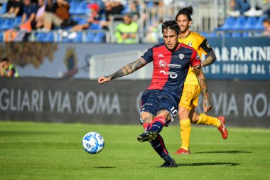 Cagliari Calcio takımından Benito Nicolas Viola İtalya 'nın başkenti Cagliari' de oynanan maçta Cagliari Calcio 'ya karşı AC Pisa maçında, 12 Kasım 2022 - Fotoğraf: Luigi Can