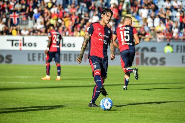 Cagliari Calcio takımından Benito Nicolas Viola İtalya 'nın başkenti Cagliari' de oynanan maçta Cagliari Calcio 'ya karşı AC Pisa maçında, 12 Kasım 2022 - Fotoğraf: Luigi Can