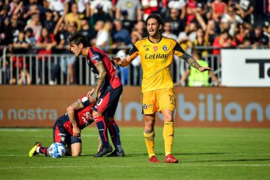 Pisa Spor Kulübü 'nden Ernesto Torregrossa, İtalya' nın Cagliari kentinde oynanan maçta Cagliari Calcio 'ya karşı AC Pisa maçında, 12 Kasım 2022 - Fotoğraf: Luigi Can