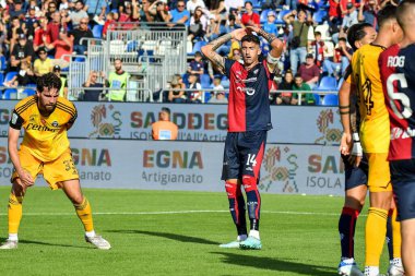 Cagliari Calcio takımından Alessandro Deiola İtalya 'nın Cagliari kentinde oynanan Cagliari Calcio-AC Pisa maçında 12 Kasım 2022 - Fotoğraf: Luigi Can