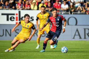 Cagliari Calcio 'dan Alessandro Di Pardo İtalya' nın Cagliari kentinde oynanan maçta Cagliari Calcio ile AC Pisa maçında, 12 Kasım 2022 - Fotoğraf: Luigi Can