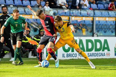 Pisa Spor Kulübü 'nden Adam Nagy İtalya' nın Cagliari şehrindeki Unipol Domus maçında Cagliari Calcio ile AC Pisa maçında, 12 Kasım 2022 - Fotoğraf: Luigi Can