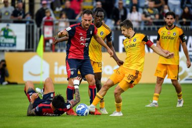 Cagliari Calcio takımından Marco Mancosu İtalya 'nın Cagliari kentinde oynanan Cagliari Calcio-AC Pisa maçında, 12 Kasım 2022 - Fotoğraf: Luigi Can