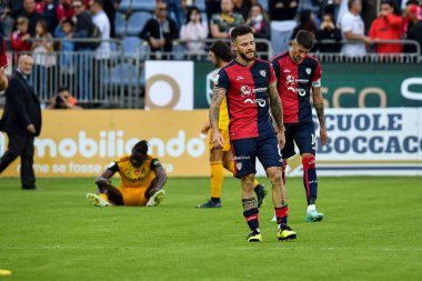 Cagliari Calcio takımından Nahitan Nandez İtalya 'nın başkenti Cagliari' de oynanan maçta Cagliari Calcio 'ya karşı AC Pisa maçında, 12 Kasım 2022 - Fotoğraf: Luigi Can