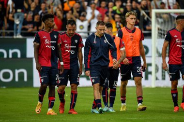 Cagliari Calcio takımından Marko Rog İtalya 'nın Cagliari kentinde oynanan maçta Cagliari Calcio ile AC Pisa maçında, 12 Kasım 2022 - Fotoğraf: Luigi Can