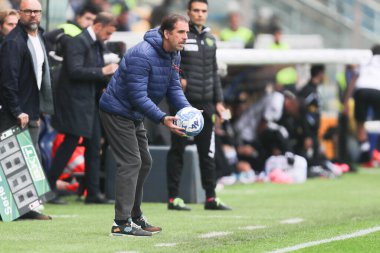 Edoardo Gorini (AS Cittadella) İtalya 'nın Parma şehrindeki Ennio Tardini Stadyumu' nda Parma Calcio ile AS Cittadella maçında, 12 Kasım 2022 - Fotoğraf: Luca Amedeo Bizzarr