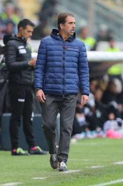 Edoardo Gorini (AS Cittadella) İtalya 'nın Parma şehrindeki Ennio Tardini Stadyumu' nda Parma Calcio ile AS Cittadella maçında, 12 Kasım 2022 - Fotoğraf: Luca Amedeo Bizzarr