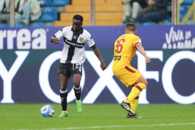Drissa Camara (Parma Calcio) İtalya 'nın Parma şehrindeki Ennio Tardini stadyumunda Parma Calcio ile AS Cittadella maçında, 12 Kasım 2022 - Fotoğraf: Luca Amedeo Bizzarr