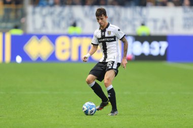 Enrico Delprato (Parma Calcio) İtalya 'nın Parma şehrindeki Ennio Tardini Stadyumu' nda Parma Calcio ile AS Cittadella maçında, 12 Kasım 2022 - Fotoğraf: Luca Amedeo Bizzarr