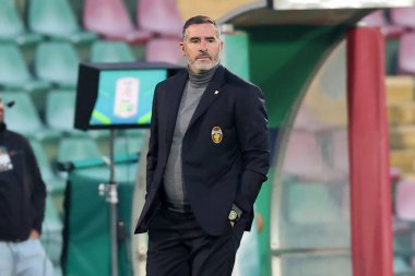 İtalya 'nın Terni şehrindeki Libero Liberati Stadyumu' nda Ternana Calcio ve Ternana Calcio maçında teknik direktör Cristiano Lucarelli (Ternana) 12 Kasım 2022 - Fotoğraf: Luca Marchett