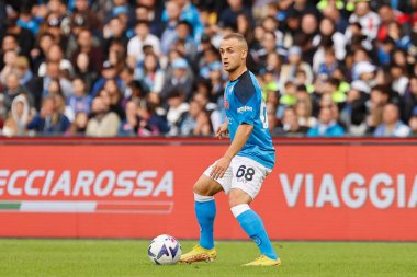 Napoli 'den Stanislav Lobotka İtalya futbol takımı Serie A maçında SSC Napoli, Udinese Calcio' ya karşı Napoli, İtalya 'daki Diego Armando Maradona stadyumunda, 12 Kasım 2022 - Fotoğraf: AGN Fot