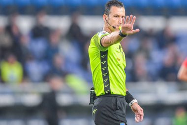 Daniele Doveri İtalya 'nın başkenti Cenova' da oynanan Luigi Ferraris Stadyumu 'nda oynanan UC Sampdoria maçında Roma' ya gitti.