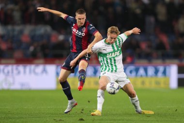 Kristian Thorsvedt (ABD Sassuolo) İtalya 'nın Bologna şehrindeki Renato Dall' Ara Stadyumu 'nda oynanan Bologna FC maçında, 12 Kasım 2022 - Fotoğraf: Luca Amedeo Bizzarr
