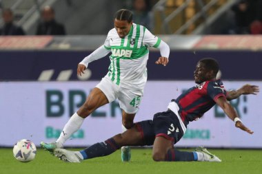 Armand Lauriente '(ABD Sassuolo) İtalya' nın Bologna şehrindeki Renato Dall 'Ara Stadyumu' nda oynanan Bologna FC maçında, 12 Kasım 2022 - Fotoğraf: Luca Amedeo Bizzarr