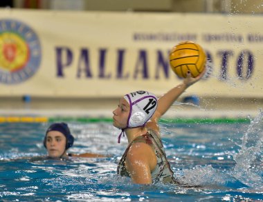 Roberta Santapaola (Pallanuoto Trieste) Waterpolo İtalyan Serie A1 Kadınlar maçı sırasında PALLANUOTO TRIESTE, Trieste 'de Rapallo Pallanuoto' ya karşı, 12 Kasım 2022 - Fotoğraf: Marco Todar