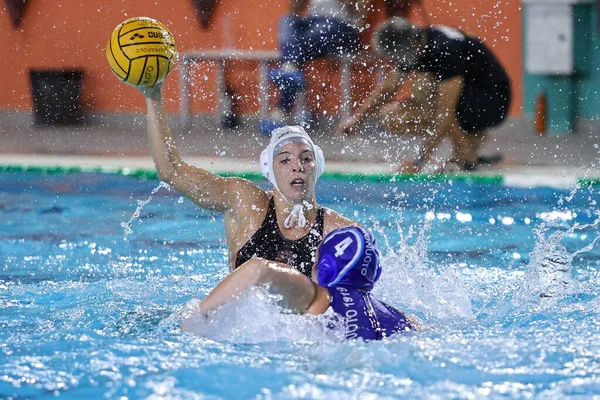 Chiara Ranalli Sis Roma Durante Partido Waterpolo Serie Italiana Femenina — Foto de Stock