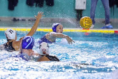 Alessia Iannarelli (Como Nuoto Recoaro) Waterpolo İtalyan Serisi A1 Kadınlar karşılaşması sırasında Roma, İtalya 'daki Piscina Babel' de SIS Roma-Como Nuoto karşılaşması, 12 Kasım 2022 - Fotoğraf: Luigi Marian