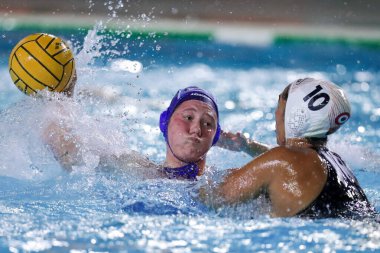 Jamila Tedesco (Como Nuoto Recoaro) Waterpolo İtalyan Serisi A1 Kadınlar, Roma 'daki Piscina Babel' de SIS Roma-Como Nuoto maçında, 12 Kasım 2022 - Fotoğraf: Luigi Marian