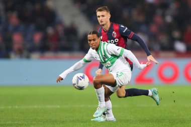 Armand Lauriente '(ABD Sassuolo) İtalya' nın Bologna şehrindeki Renato Dall 'Ara Stadyumu' nda oynanan Bologna FC maçında, 12 Kasım 2022 - Fotoğraf: Luca Amedeo Bizzarr