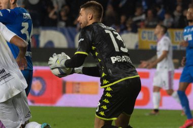 Vicario Guglielmo Empoli İtalya futbolu sırasındaki portresi Serie A maçı Empoli FC ile ABD Cremonese maçında Empoli, İtalya 'daki Carlo Castellani stadyumunda, 11 Kasım 2022 - Fotoğraf: Valentina Giannetton