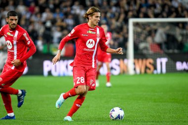 Monza 'nın Andrea Colpani portresi İtalyan futbolu Coppa Italia maçında Udinese Calcio vs AC Monza (portreler arşivi) Udine, İtalya' da Dacia Arena 'da, 19 Ekim 2022 - Fotoğraf: Ettore Griffon