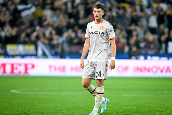 Udinese 'nin İtalyan futbolu Coppa Italia maçındaki Lazar Samarciç portresi Udine, İtalya' daki Dacia Arena 'da Udinese Calcio vs AC Monza (portreler arşivi) maçı, 19 Ekim 2022 - Fotoğraf: Ettore Griffon