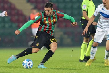 İtalya 'nın Terni kentindeki Libero Liberati Stadyumu' nda Ternana Calcio, Ternana Calcio 'ya karşı oynadığı maçta 29 Francesco Cassata (Ternana) - 12 Kasım 2022