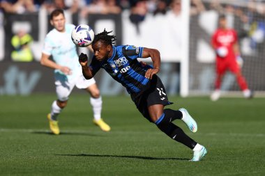 Ademola Lookman of Atalanta BC in action   during  italian soccer Serie A match Atalanta BC vs Inter - FC Internazionale at the Gewiss Stadium in Bergamo, Italy, November 13, 2022 - Credit: Francesco Scaccianoc clipart