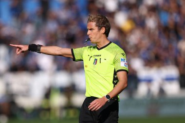 Hakem Daniele Chiffi, İtalya 'nın Bergamo kentindeki Gewiss Stadyumu' nda oynanan Atalanta BC - FC Internazionale maçında 13 Kasım 2022 tarihinde penaltıyı kabul etti.