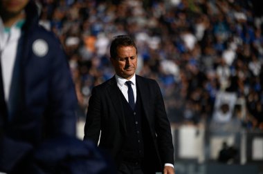 İtalya 'nın Bergamo kentindeki Gewiss Stadyumu' nda 13 Kasım 2022 tarihinde Atalanta BC ile FC Internazionale arasında oynanan İtalyan Serie A tootball karşılaşması sırasında Inter Fc takımından Riccardo Ferri. Fotoğraf: Tiziano Ballabio - Fotoğraf: Tiziano Ballabio / LiveMedi