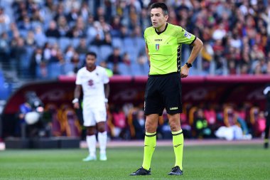 13 Kasım 2022 'de İtalya' nın başkenti Roma 'da AS Roma ve FC Torino arasında oynanan Serie A karşılaşmasında Antonio Rapuano. - Fotoğraf: Gennaro Masi / LiveMedi