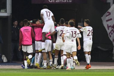 Torino F.C. 'den Karol Linetty. Serie A Şampiyonası 'nın 15. gününde A.S. Roma ve Torino F.C. 13 Kasım 2022 'de Roma, İtalya' daki Stadio Olimpico 'da. - Fotoğraf: Domenico Cippitelli / LiveMedi
