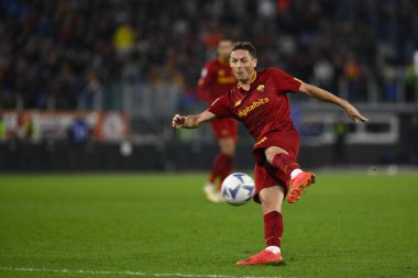 A.S. Roma 'dan Nemanja Matiç, A.S. Roman ve Torino F.C. arasındaki Serie A Şampiyonası' nın 15. gününde 13 Kasım 2022 'de Roma, İtalya' daki Stadio Olimpico 'da. - Fotoğraf: Domenico Cippitelli / LiveMedi