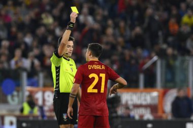 A.S. Roma 'dan Paulo Dybala, A.S. Roman ve Torino F.C. arasındaki Serie A Şampiyonası' nın 15. gününde 13 Kasım 2022 'de Roma, İtalya' daki Stadio Olimpico 'da. - Fotoğraf: Domenico Cippitelli / LiveMedi