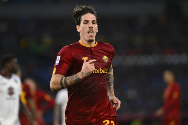 A.S. Roma 'dan Nicolo' Zaniolo A.S. Roma 'ya karşı Torino F.C. arasındaki Serie A Şampiyonasının 15. gününde 13 Kasım 2022 'de Roma, İtalya' daki Stadio Olimpico 'da. - Fotoğraf: Domenico Cippitelli / LiveMedi