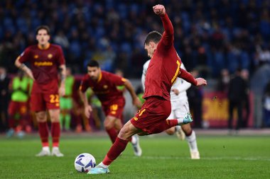 AS Roma takımından Andrea Belotti, 13 Kasım 2022 'de İtalya' nın başkenti Roma 'da AS Roma ve FC Torino arasında oynanan karşılaşmada görülüyor. - Fotoğraf: Gennaro Masi / LiveMedi