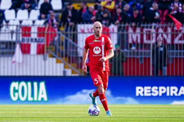 Luca Caldirola (AC Monza) İtalya 'nın Monza kentindeki U-Power Stadyumu' nda AC Monza ile ABD Salernitana maçında, 13 Kasım 2022 - Fotoğraf: Luca Rossin