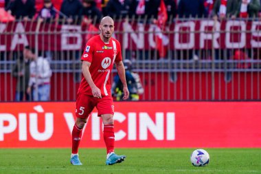 Luca Caldirola (AC Monza) İtalya 'nın Monza kentindeki U-Power Stadyumu' nda AC Monza ile ABD Salernitana maçında, 13 Kasım 2022 - Fotoğraf: Luca Rossin