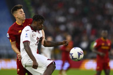 A.S. Roma 'dan Stephan El Shaarawy, A.S. Roma ve Torino F.C. arasındaki Serie A Şampiyonası' nın 15. gününde 13 Kasım 2022 'de Roma, İtalya' daki Stadio Olimpico 'da. - Fotoğraf: Domenico Cippitelli / LiveMedi