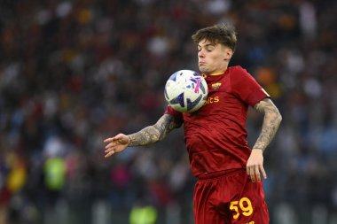 A.S. Roma 'dan Nicola Zalewski, A.S. Roman ve Torino F.C. arasındaki Serie A Şampiyonası' nın 15. gününde 13 Kasım 2022 'de Roma, İtalya' daki Stadio Olimpico 'da. - Fotoğraf: Domenico Cippitelli / LiveMedi