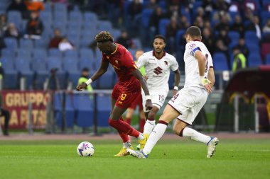 A.S. Roma takımından Tammy Abraham, A.S. Roma - Torino F.C. arasındaki Serie A Şampiyonası 'nın 15. gününde 13 Kasım 2022 'de Roma, İtalya' daki Stadio Olimpico 'da. - Fotoğraf: Domenico Cippitelli / LiveMedi