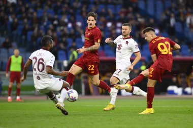 A.S. Roma 'dan Stephan El Shaarawy, A.S. Roma ve Torino F.C. arasındaki Serie A Şampiyonası' nın 15. gününde 13 Kasım 2022 'de Roma, İtalya' daki Stadio Olimpico 'da. - Fotoğraf: Domenico Cippitelli / LiveMedi