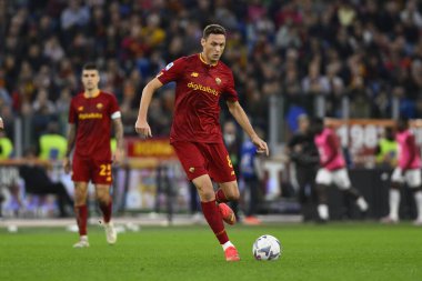 A.S. Roma 'dan Nemanja Matiç, A.S. Roman ve Torino F.C. arasındaki Serie A Şampiyonası' nın 15. gününde 13 Kasım 2022 'de Roma, İtalya' daki Stadio Olimpico 'da. - Fotoğraf: Domenico Cippitelli / LiveMedi