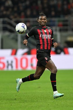 Ac Milan 'dan Rafael Leao, İtalya' nın Milano kentindeki Giuseppe Meazza San Siro Stadyumu 'nda 13 Kasım 2022 tarihinde AC Milan ile ACF Fiorentina arasında oynanan İtalyan Serie A tootball maçında. Fotoğraf: Tiziano Ballabio - Fotoğraf: Tiziano Ballabio / LiveMedi