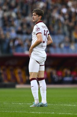 Torino FC 'den Aleksej Miranchuk. Serie A Şampiyonası 'nın 15. gününde A.S. Roma ve Torino F.C. 13 Kasım 2022 'de Roma, İtalya' daki Stadio Olimpico 'da. - Fotoğraf: Domenico Cippitelli / LiveMedi